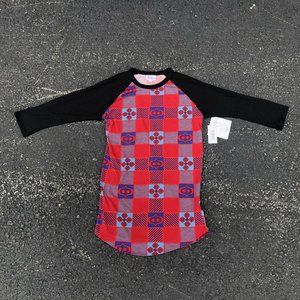 Womens Lularoe Randy Ragland T Shirt Size 2XS